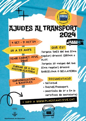 Banyoles incrementa el número de viatges mensuals de les Ajudes al Transport