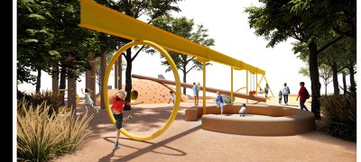 Banyoles inicia la reforma del parc infantil de la plaça de les Rodes