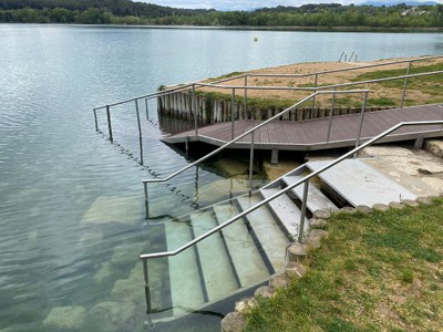 Banyoles obre demà la temporada de bany a l’Estany