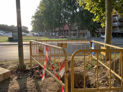 Banyoles posa en marxa la creació d’un camí verd a la carretera de Figueres i d’un pas segur a la carretera C-150a