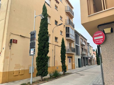 Banyoles posa en marxa les càmeres per pacificar el trànsit del Barri Vell