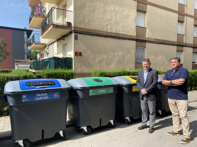 Banyoles renova els contenidors de recollida de residus de tot el municipi