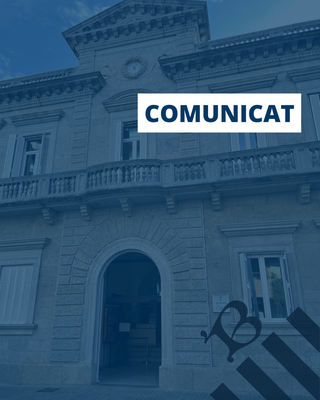 Comunicat de l'Ajuntament de Banyoles