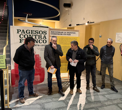 El Museu Darder de Banyoles inaugura l’exposició Pagesos contra Franco