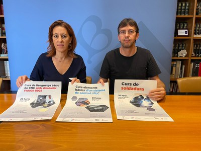 L’Ajuntament de Banyoles i la Fundació Escola-Empresa Bernat de Vallespirans organitzen tres nous cursos gratuïts del sector metall