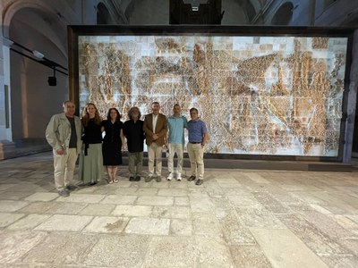 L’Ombra, de Joan Crous, arriba al Monestir de Banyoles