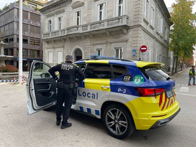 La Policia Local de Banyoles compta amb un nou vehicle policial