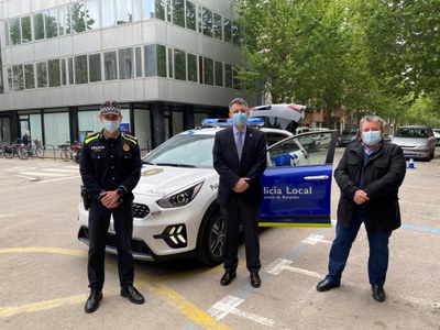 La Policia Local de Banyoles estrena nou vehicle policial