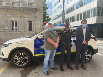 La Policia Local de Banyoles estrena nou vehicle policial