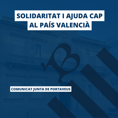 Solidaritat i ajuda cap al País Valencià